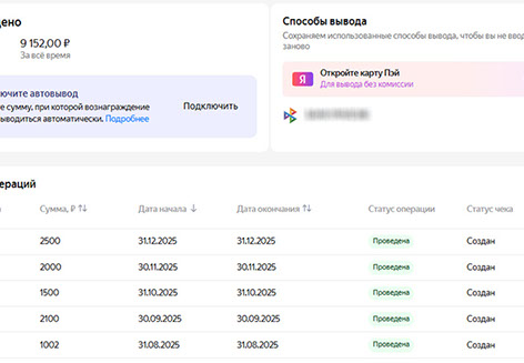 Заработок в интернете